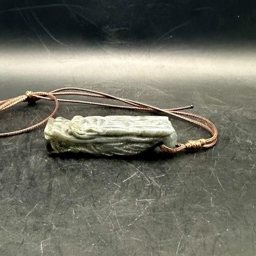 200万→ 限定　一点物　瑪瑙　布袋　様 2025.12.30 龍吟石笛 新潟産硫化瑪瑙 ネックレス・ペンダント ケン