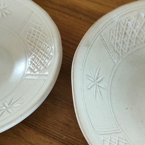 ほっこりかわいい益子焼3点セット 大皿 陶房くめ 通販 20270681