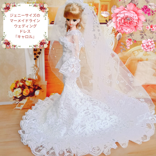 人気作家様 ミニチュアドール カール髪 レースドレス 人気作家様 ミニチュアドール カール髪 レースドレス 人気作家様