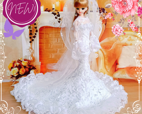 アンティークウェディングドール Amazon.co.jp: bjd SD ドール 用 衣装5スタイル ガーゼ ロマンチック