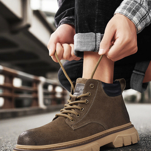 2026 年新作 冬季加毛仕様 ワークブーツ カジュアルブリティッシュ風