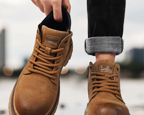 2026 年新作 冬季加毛仕様 ワークブーツ カジュアルブリティッシュ風