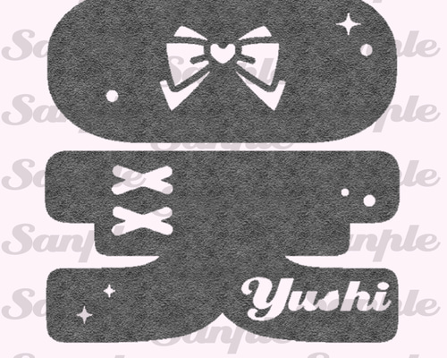 ユウシ ①┊︎NCT WISH ペンライト ステッカー 反射シート その他素材
