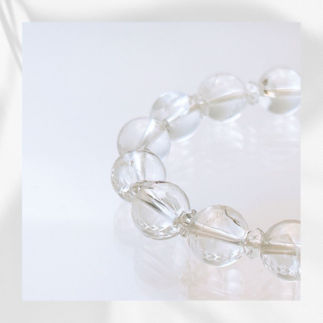 【一点限定品】究極の浄化と運気アップを叶える、純粋無垢な輝きの天然石ブレスレット