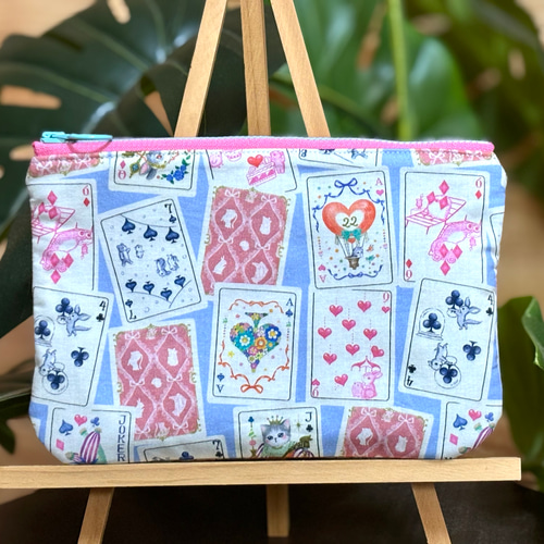 Creema限定新春福袋〈梅〉ユキエモン生地使用バッグとポーチの2点