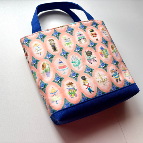 Creema限定新春福袋〈梅〉ユキエモン生地使用バッグとポーチの2点