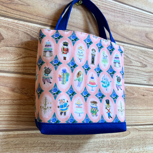 Creema限定新春福袋〈梅〉ユキエモン生地使用バッグとポーチの2点