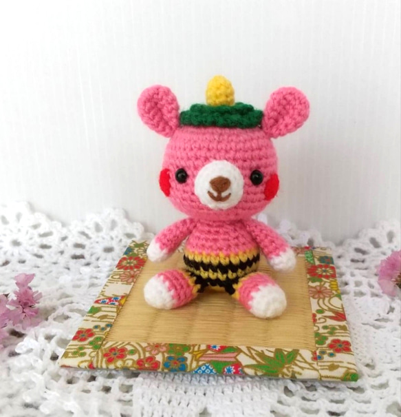 節分＊赤鬼＊うさぎさん＊編みぐるみ＊鬼 あみぐるみ nakamo 通販