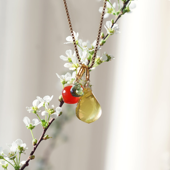 Alice in Tinyroom ドロシーネックレス レモンクォーツ Alice in Tinyroom ドロシーネックレス レモンクォーツ Alice in