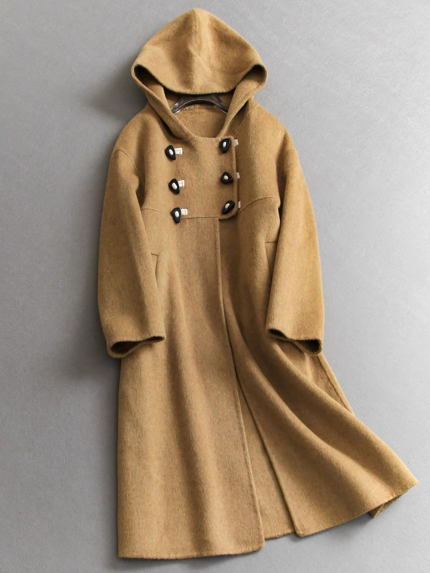 秋冬  ウールラシャコート    レディース