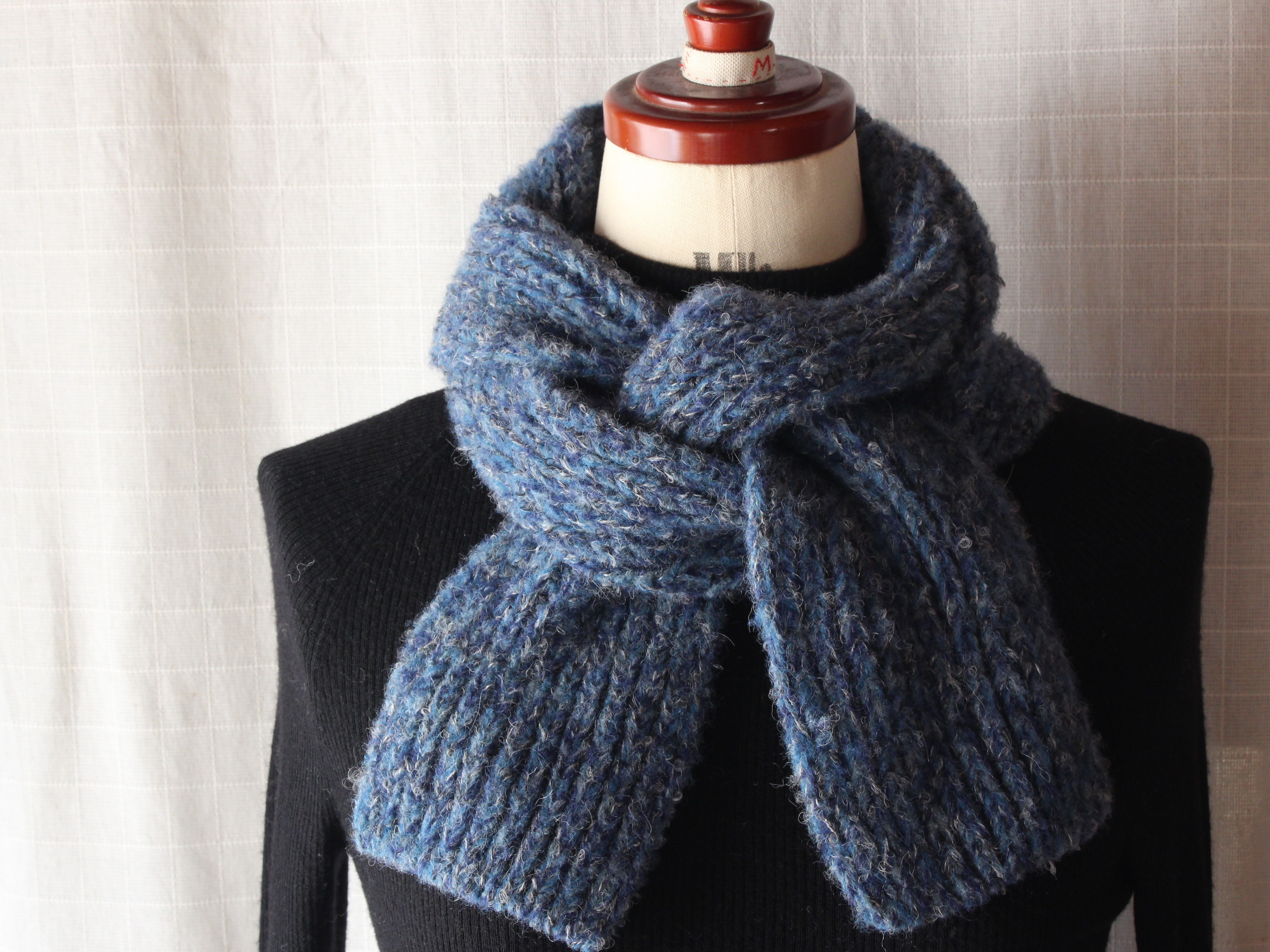 ✳︎ふわふわ✳︎ベビーアルパカのコンパクトマフラー