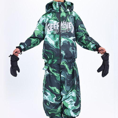 2026 スノボウェア 上下セット 迷彩 ピンク 緑 撥水 防寒 レディース