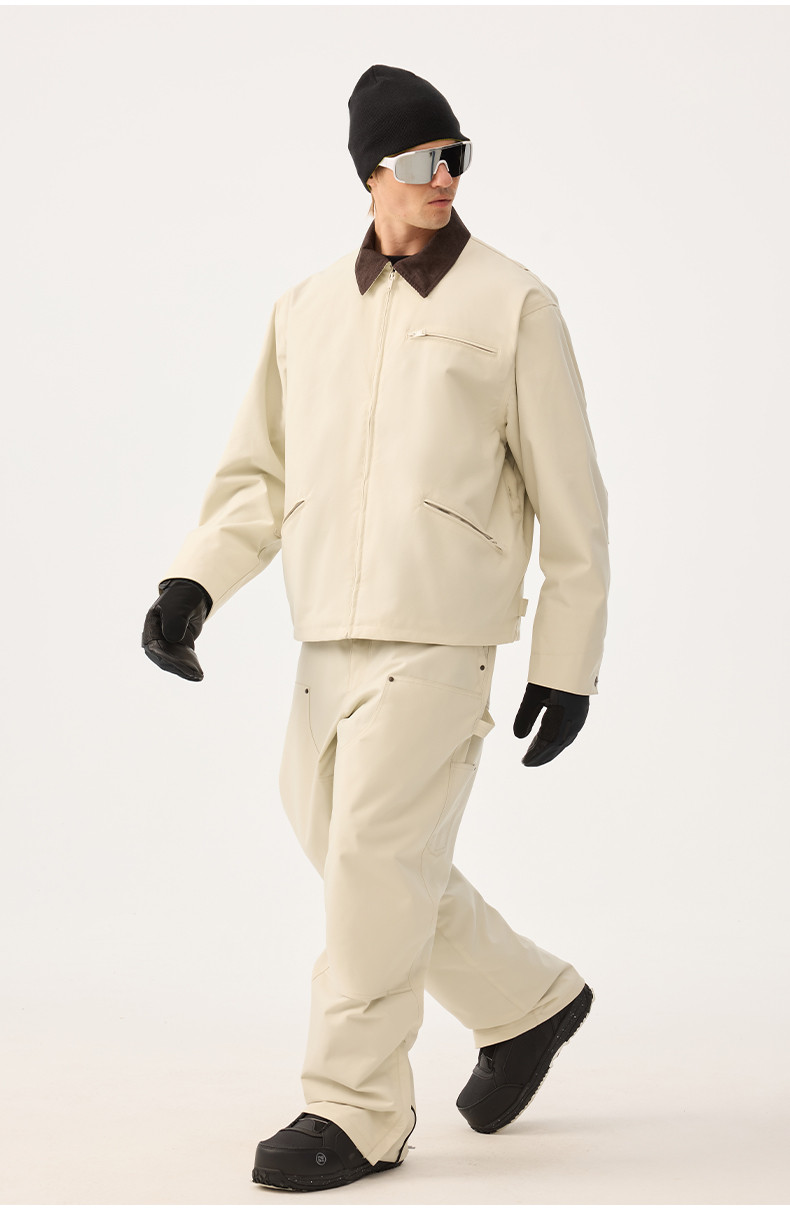 2026 スノボウェア 上下セット シンプル おしゃれ 撥水 防寒 レディース メンズ ジャケット パンツ SK139