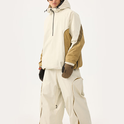 2026 スノボウェア 上下セット パーカー おしゃれ 撥水 防寒