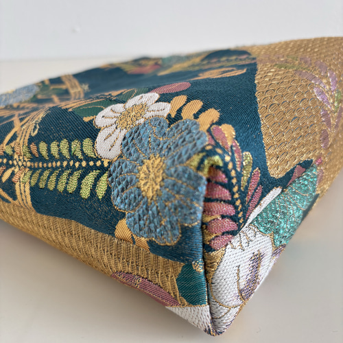 帯リメイク ショルダーバッグ｜辻ヶ花｜ジッパー付き ショルダーバッグ