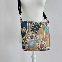 帯リメイクバッグ　あずま袋、風呂敷袋、エコバッグ、ショッピングバッグ、八角バッグ 帯リメイクバッグ あずま袋、風呂敷袋、エコバッグ、ショッピング