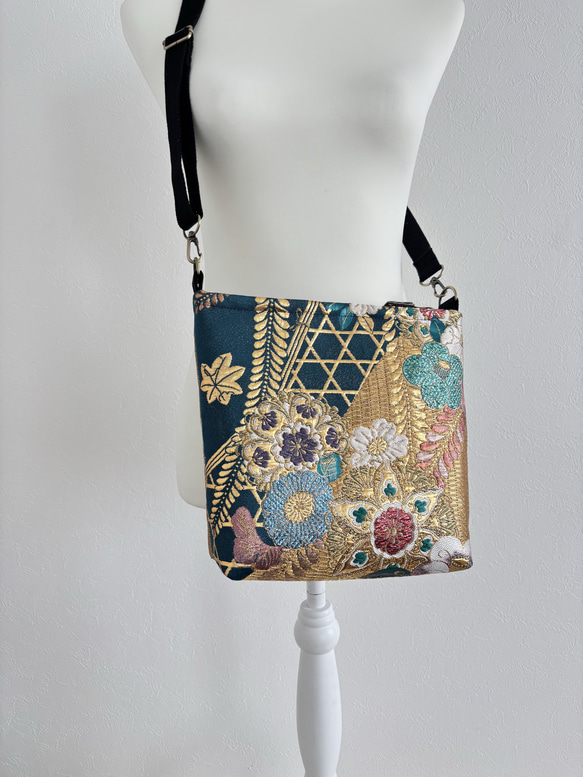 帯リメイク✴︎ショルダーバッグ✴︎969 帯リメイク✴︎ショルダーバッグ✴︎969 ADAM PATEK ショルダーバッグ