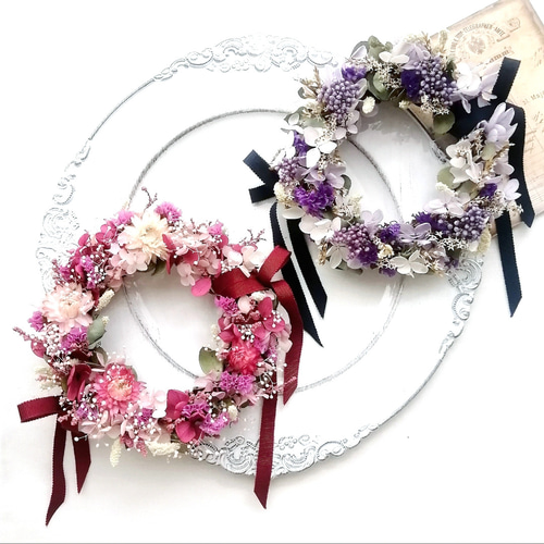 ローズカラーのフラワーボール ひな祭り 春 桜 プリザーブドフラワー