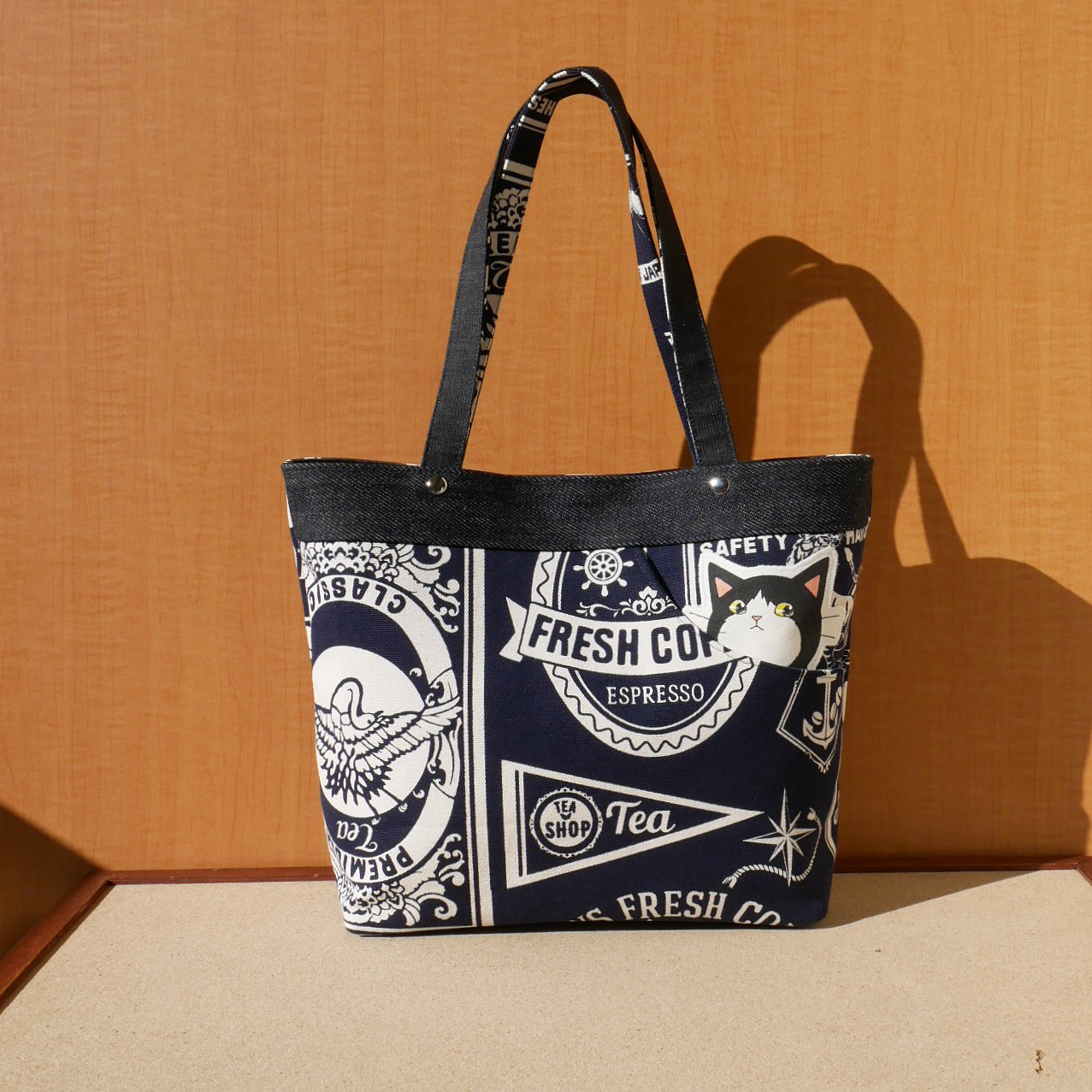 帆布　トートバッグ　M