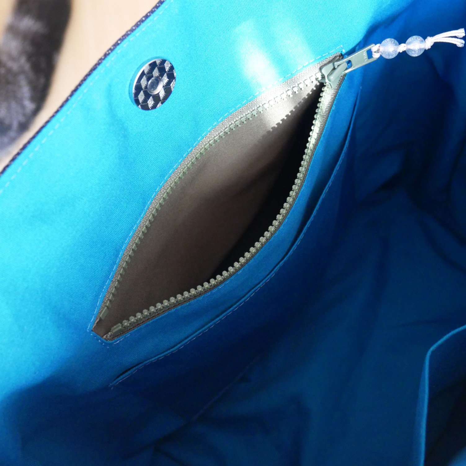 トートバッグ　L　デニムパッチ