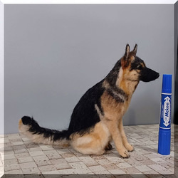 羊毛フェルト フェネック フェネックギツネ 動物フィギュア 羊毛