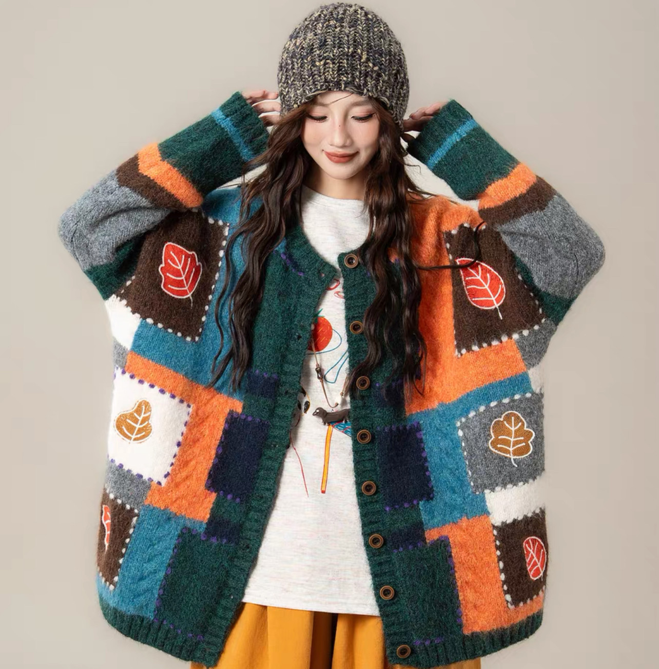 新作｜レディースニット　春秋冬　　おしゃれセーター　ゆったりタイプ