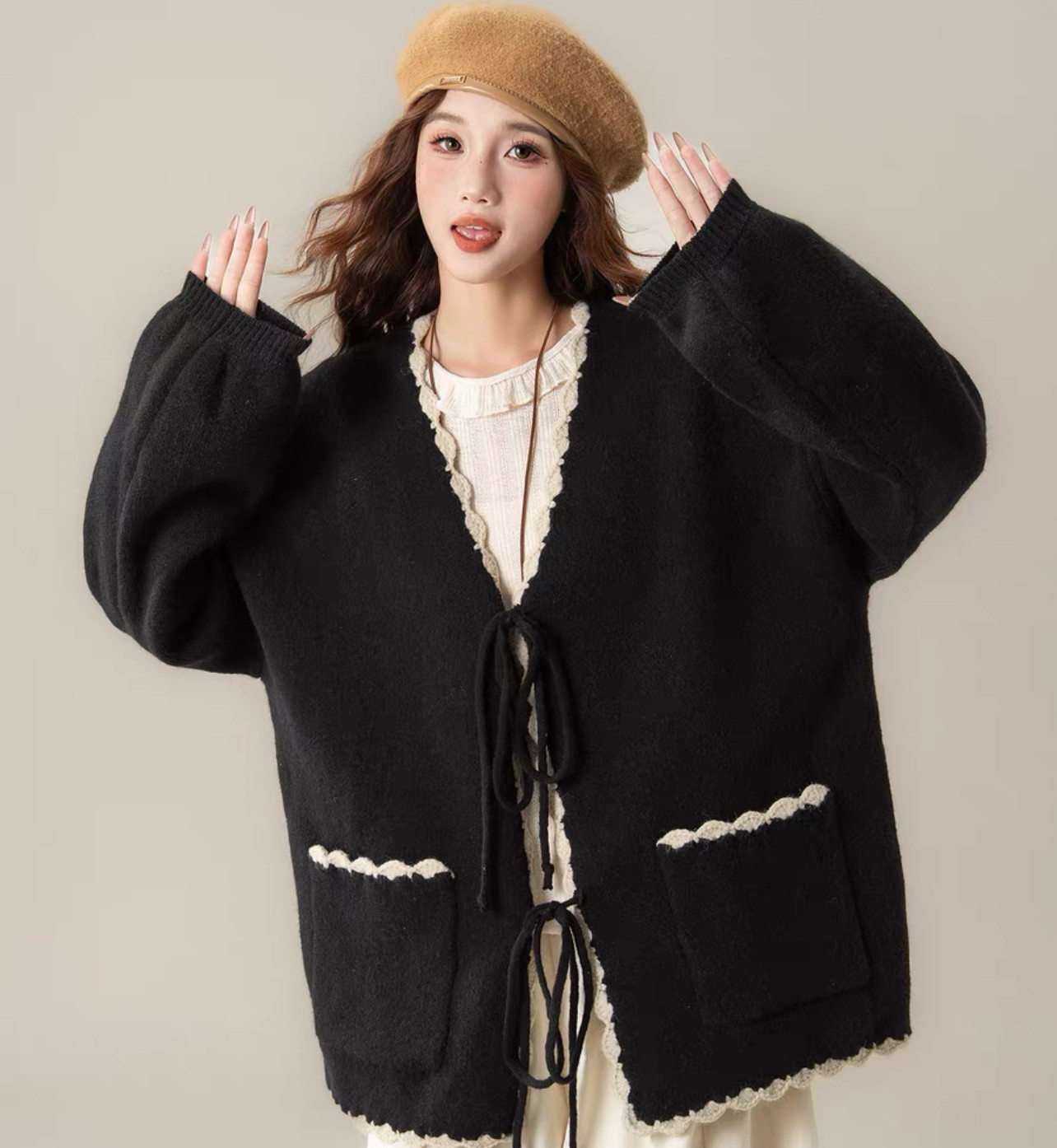 【冬支度新作】コート、レディース、 モコモコテディコート、厚手コート、秋冬コート、個性的、防寒対策 12,306円