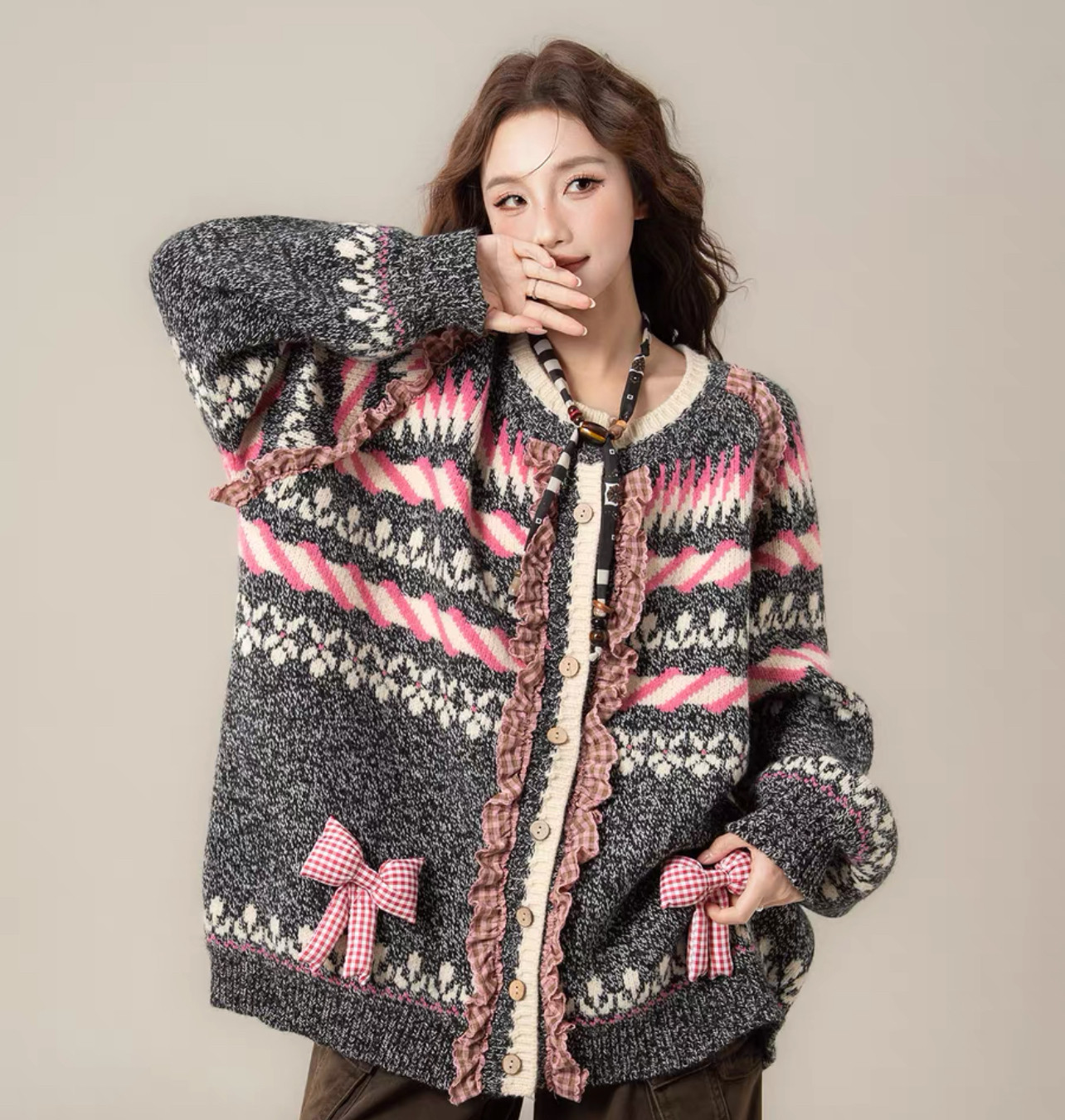 新作｜レディースニット　春秋冬　　おしゃれセーター　ゆったりタイプ