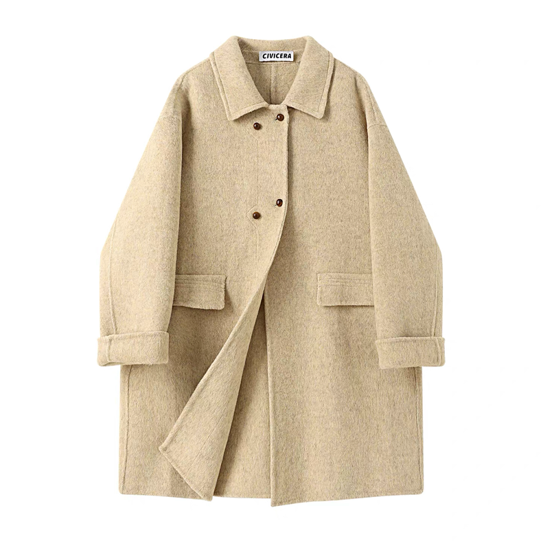 厚手コート、秋冬コート、ウールコート、個性的、防寒対策、レディース、冬支度新作