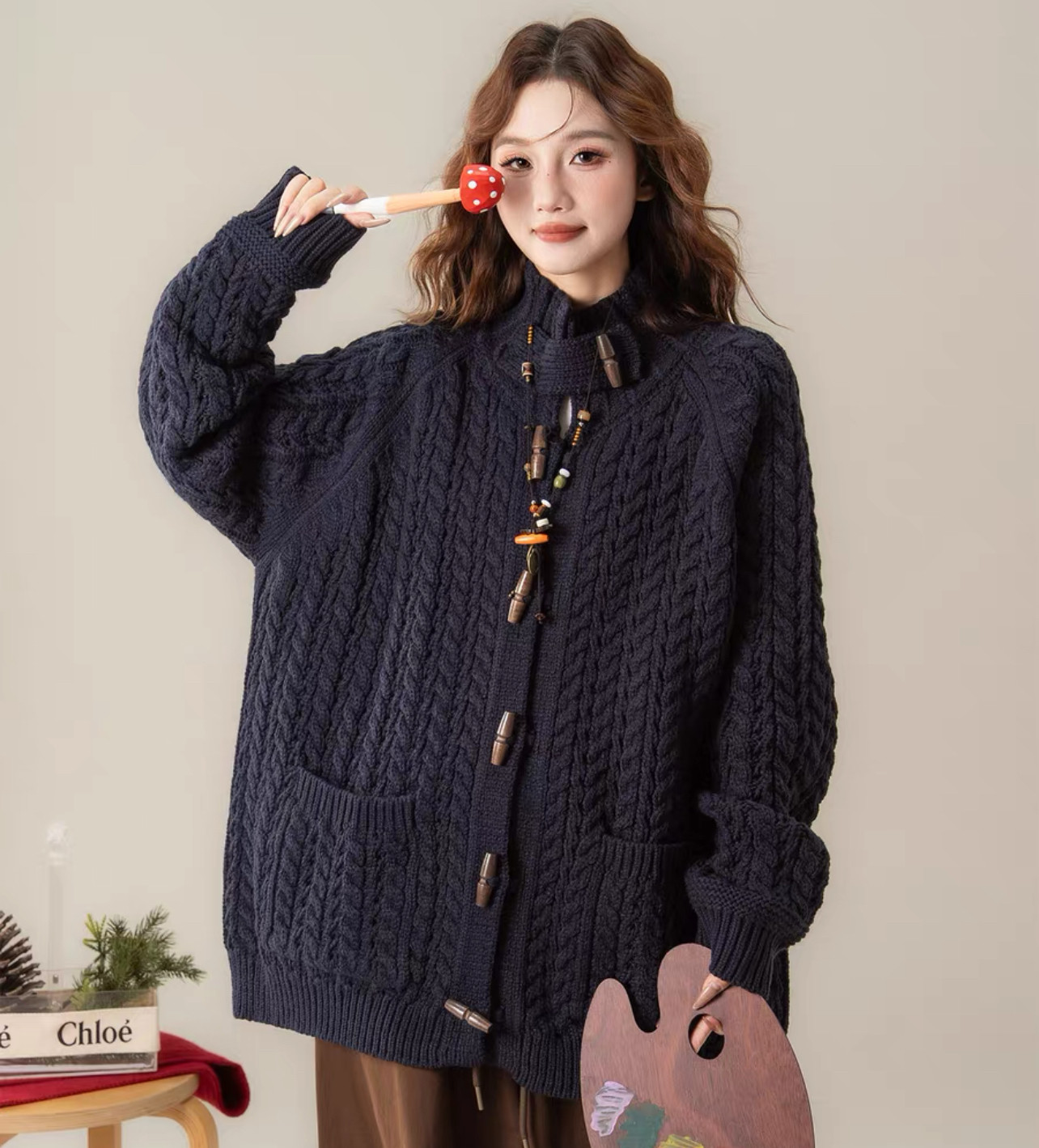 新作｜レディースニット　春秋冬　　おしゃれセーター　ゆったりタイプ