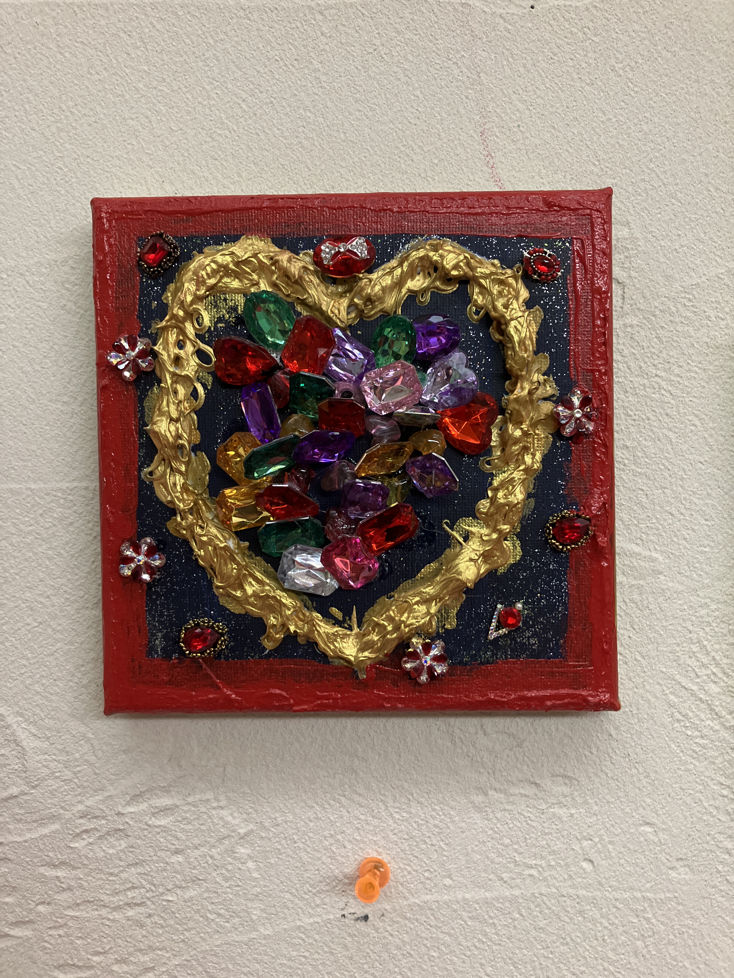 壁掛けアート　ハートは愛のメッセージ36