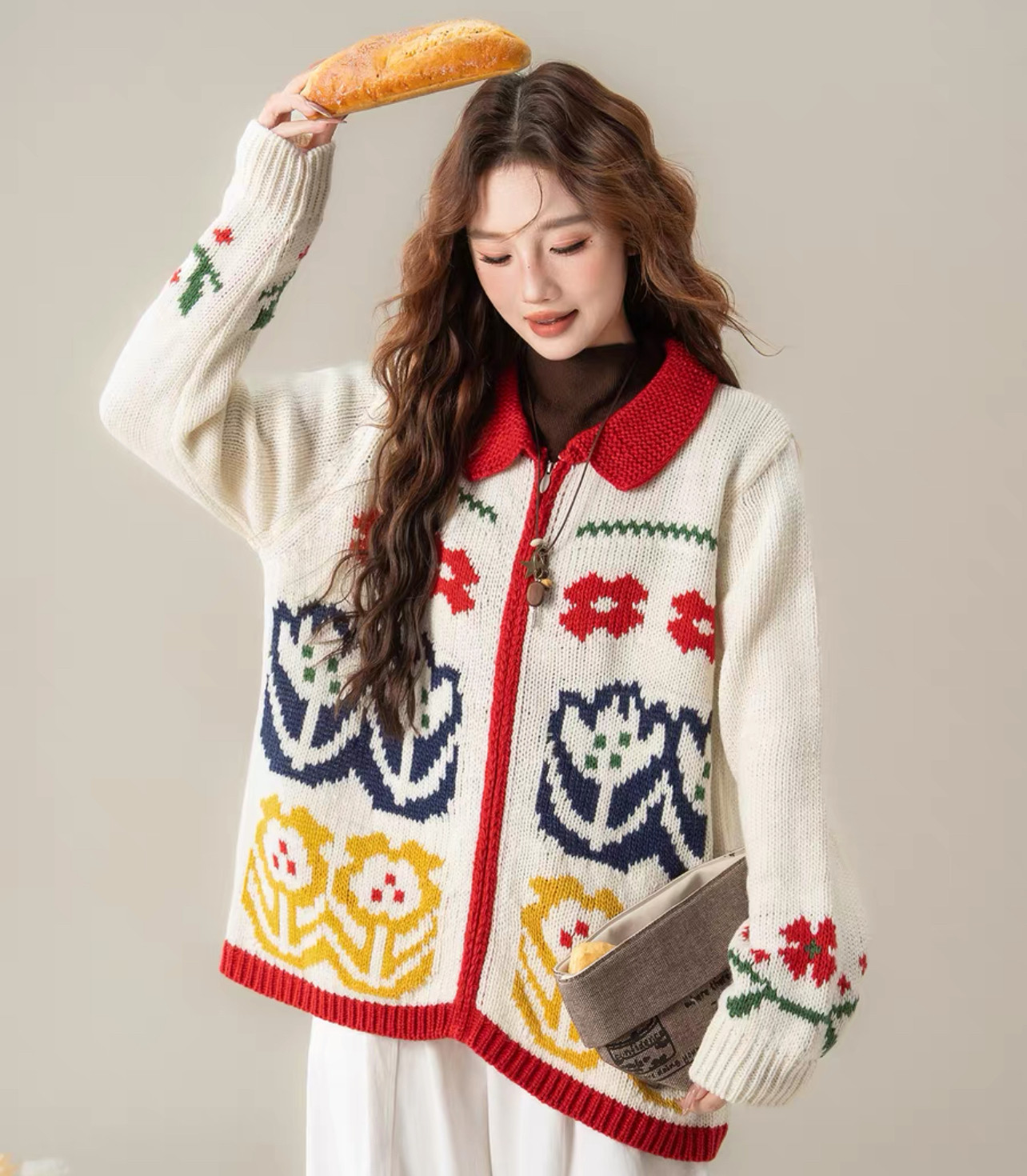 新作｜レディースニット　春秋冬　　おしゃれセーター　ゆったりタイプ