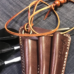 本革ダーツケース 独立収納タイプ 首掛け トーナメント試合仕様 その他