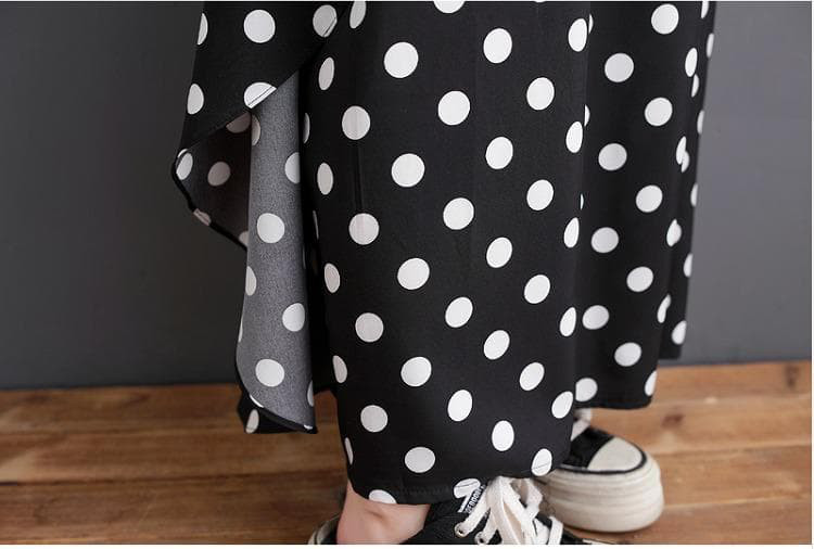 大きいサイズ サロペット　レディース ドット　ワンピース春夏 新品　ロング