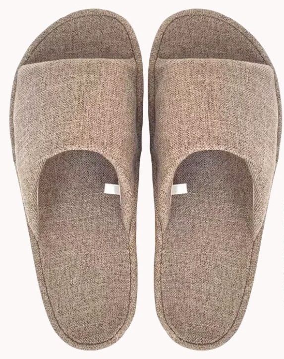 綿麻 静音 ルームサンダル メンズ 春夏秋用 防滑 軟底 室内フロア用 レディース 洗濯機可 超軽量 防水