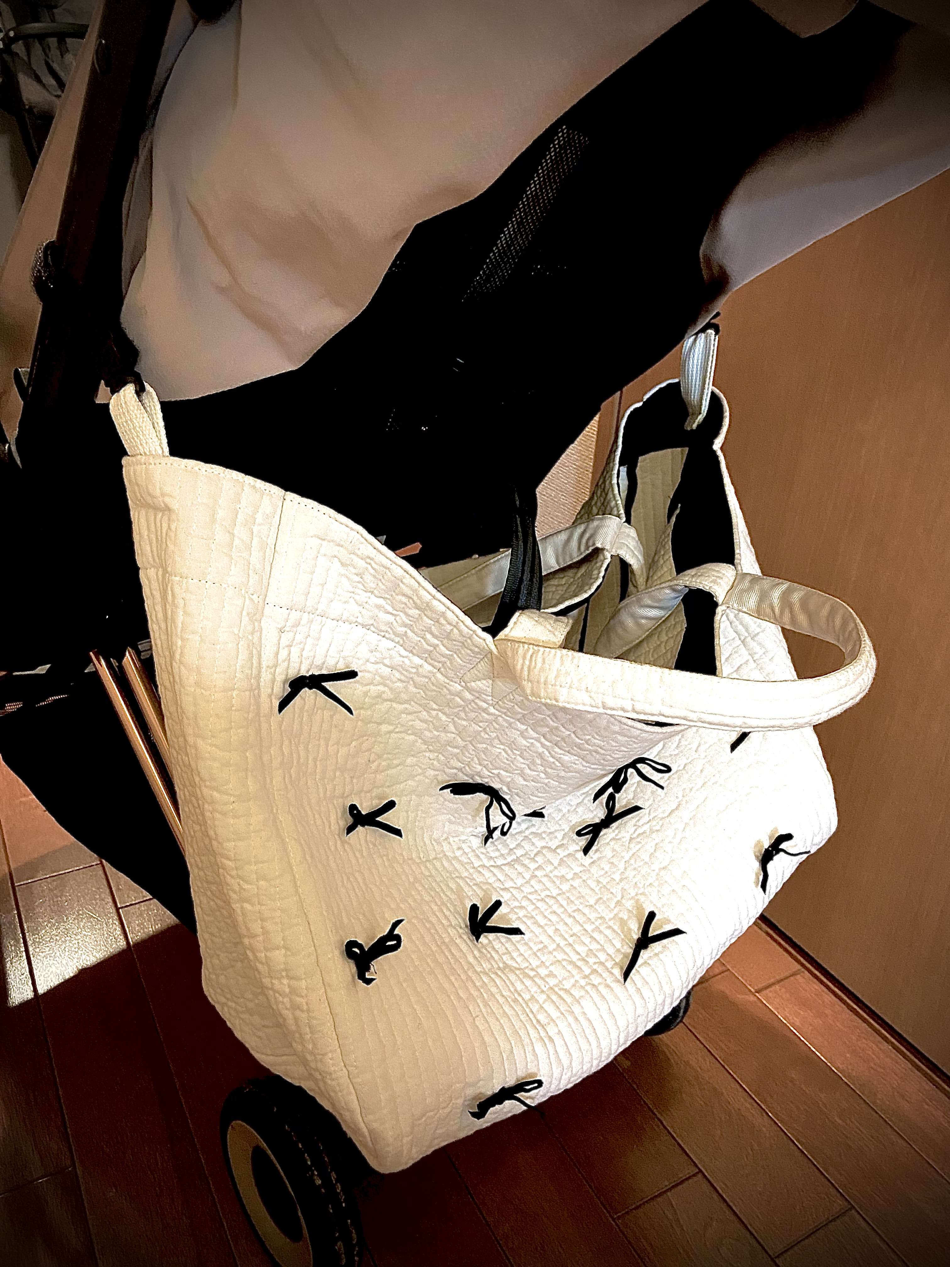 マザーズバッグ　ベビーカー　アンダーバッグ