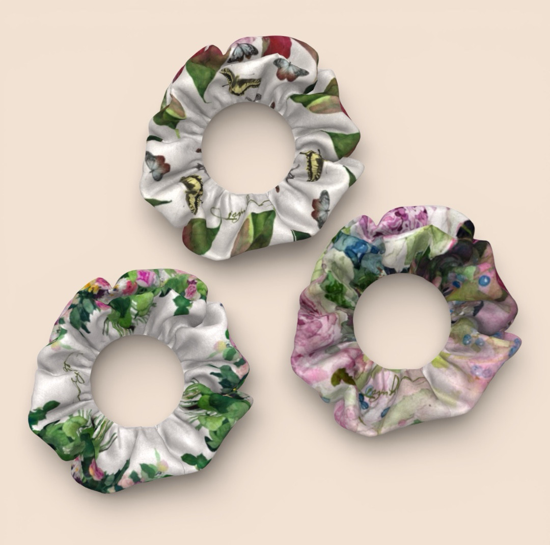 母の日　2026年シュシュ　シャビーシックピンク他春の3色セット 12,045円