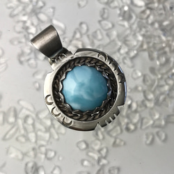 ラリマー 原石 【送料込】 LMRG055 ドミニカ共和国の鉱山から larimar