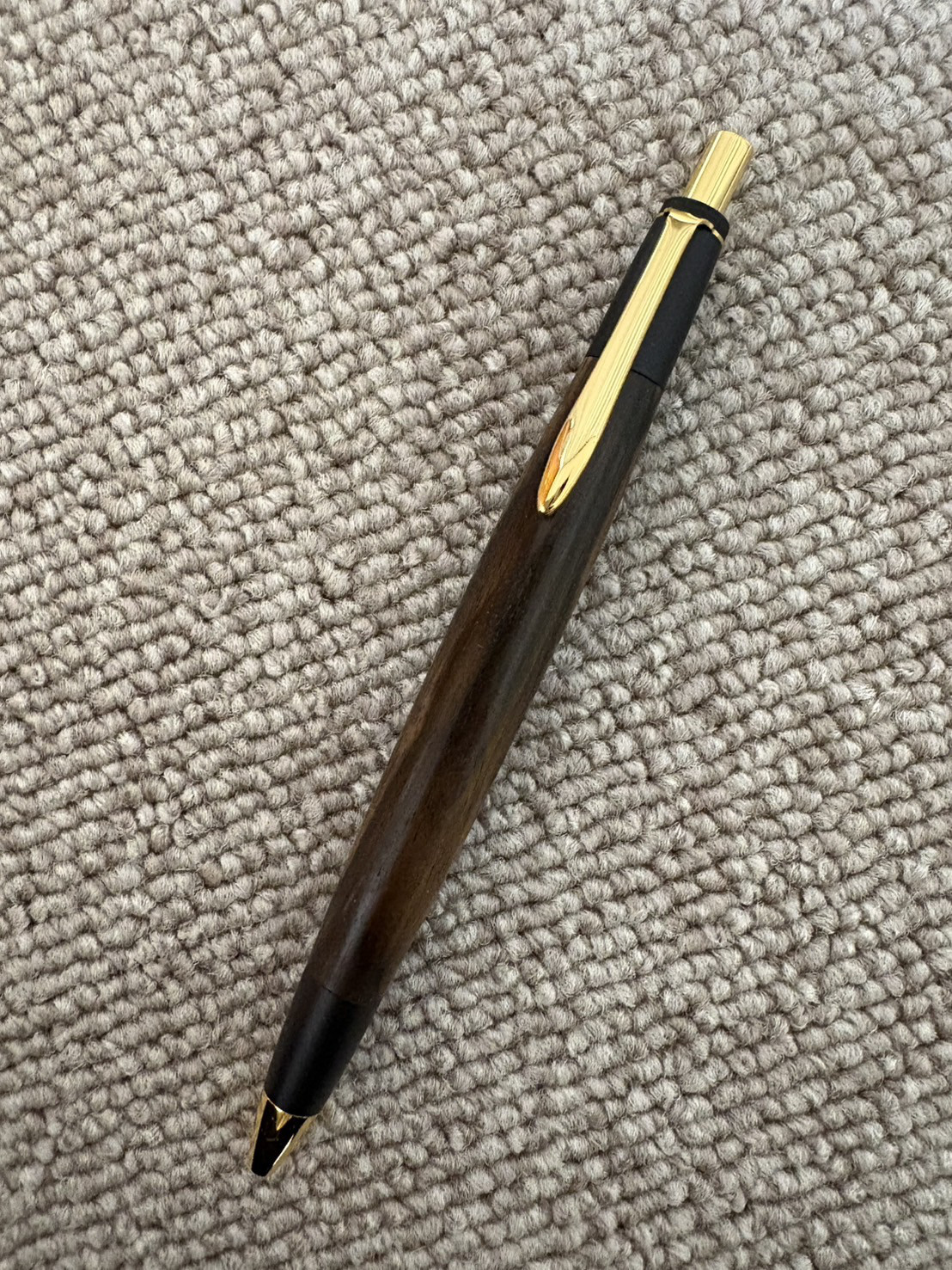 黒柿 上杢 シャープペンシル 木軸