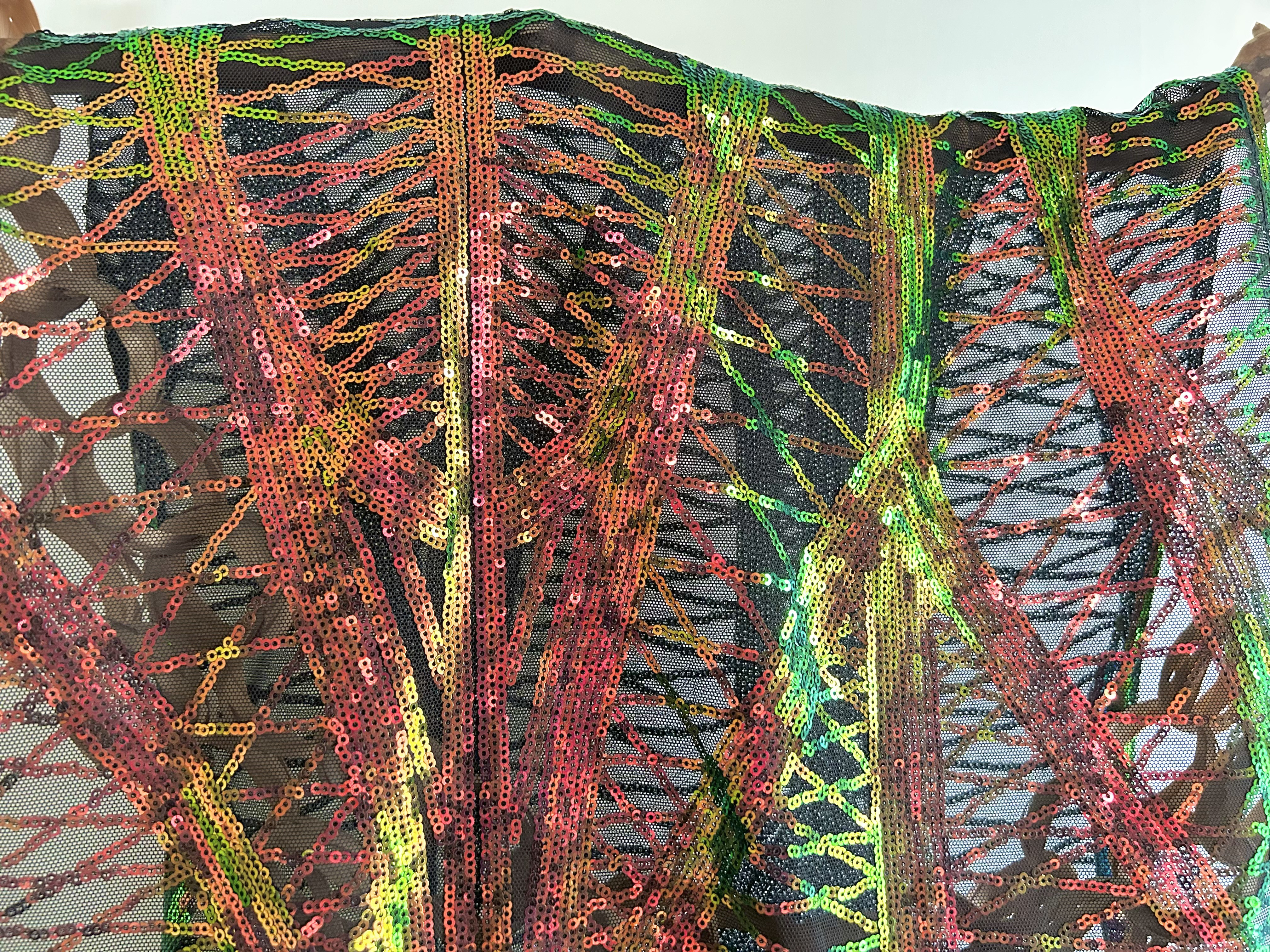 【1点限定品】HKM-cc122 かわいいスパンコールのおおきめなはぎれ