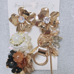 ティアラ風バレッタ スワロフスキー バレッタ バレッタ jyuuu(こちらで