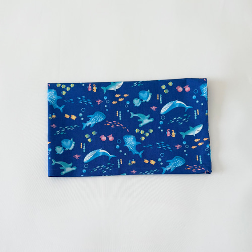 水族館 給食セット 給食袋 ランチョンマット 花柄 巾着袋 ナフキン