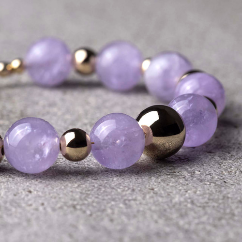 ラベンダーアメジスト 紫水晶 天然石アクセサリー 2月の誕生石