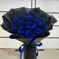 2色選べる枯れないお花ソープフラワー花束 母の日造花 敬老の日