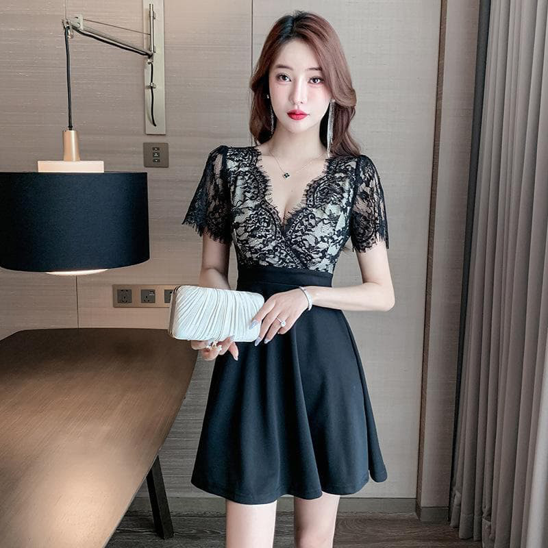 大きいサイズ レディース ワンピース　春夏 秋 新品 半袖　キャバ