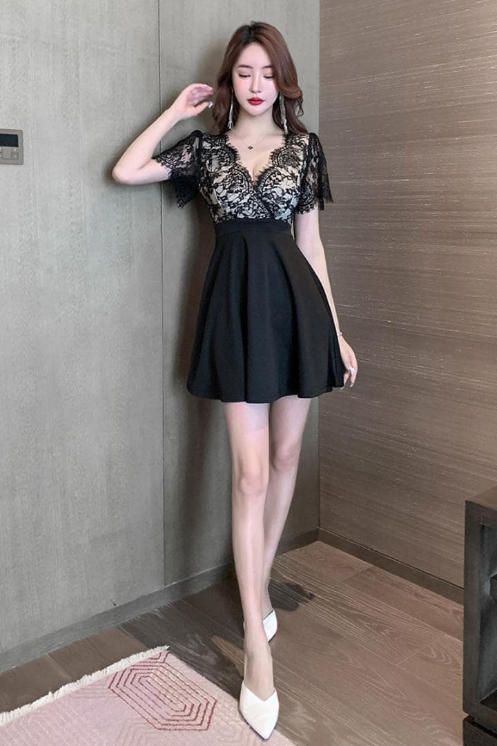 大きいサイズ レディース ワンピース　春夏 秋 新品 半袖　キャバ