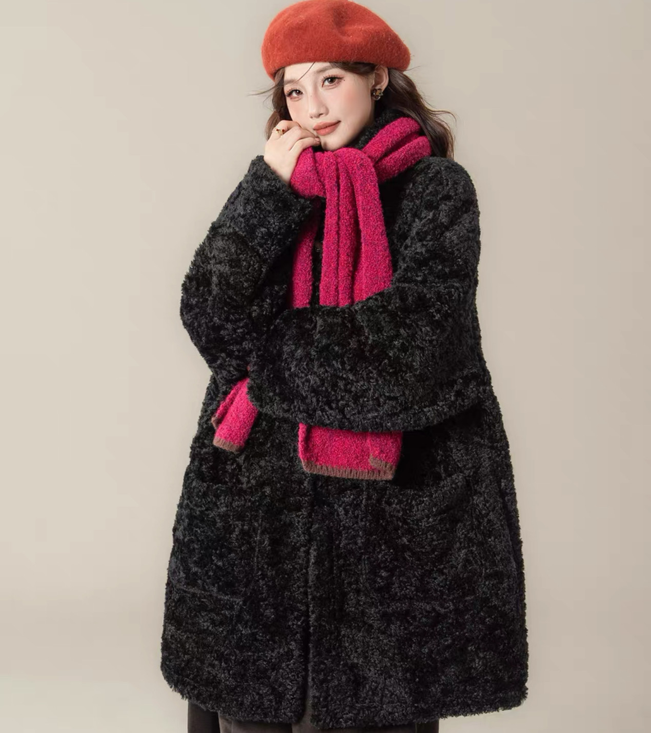 【冬支度新作】コート、レディース、 モコモコテディコート、厚手コート、秋冬コート、個性的、防寒対策 23,646円