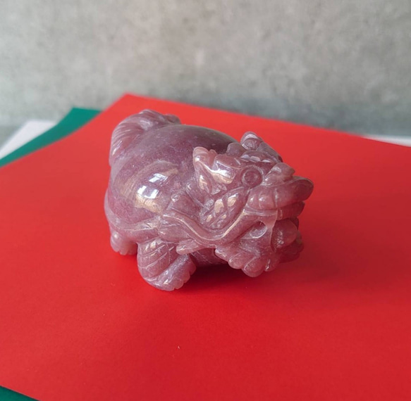 レア！ピンククォーツ 元祖龍亀 ロングイを飾る！ 素敵な逸品 その他