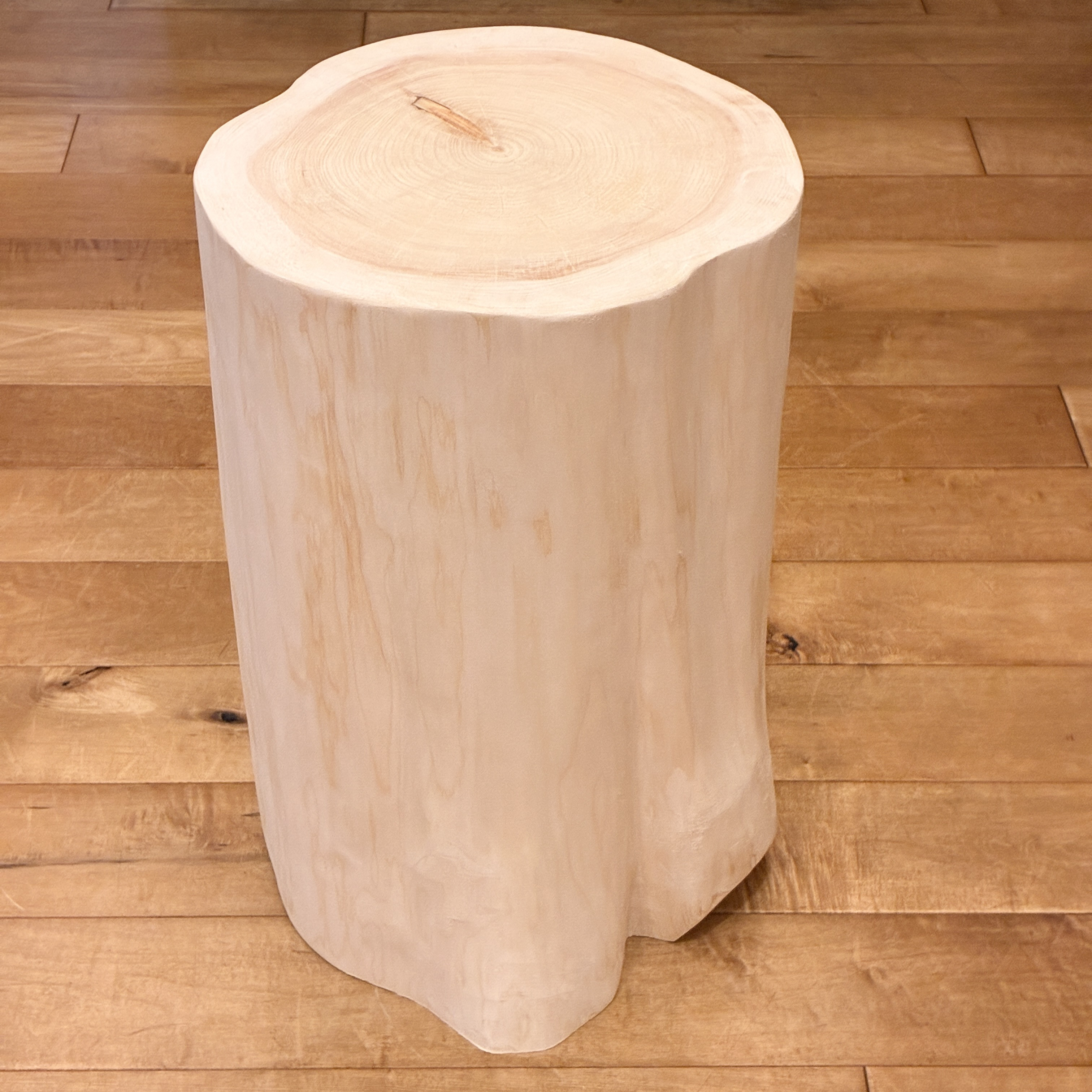 Hinoki  Wood  Stool  No.1514
