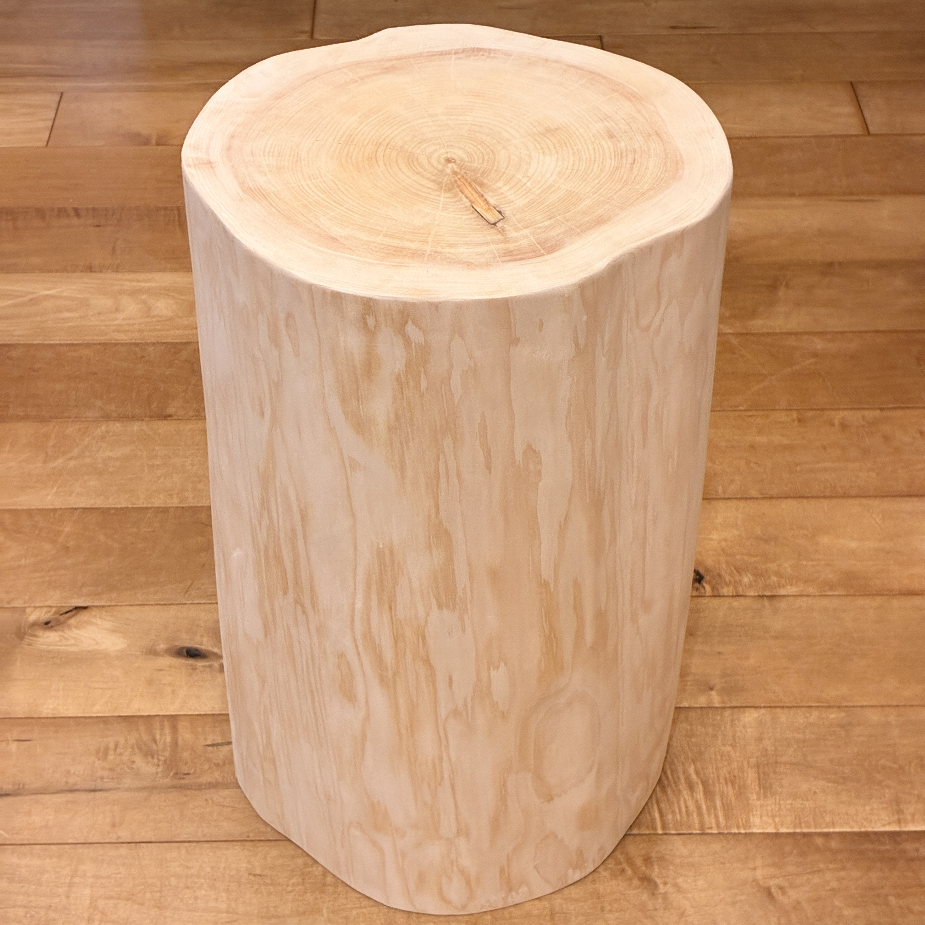 Hinoki  Wood  Stool  No.1514